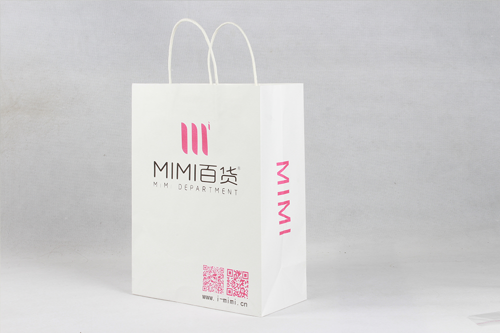 MIMI百貨時(shí)尚服裝牛皮紙袋定制 MIMI百貨時(shí)尚服裝牛皮紙袋定制