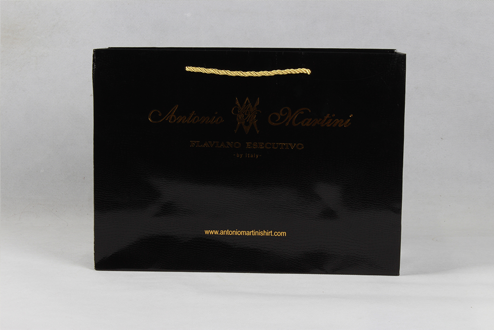 高檔黑色銅版紙袋 高檔黑色銅版紙袋