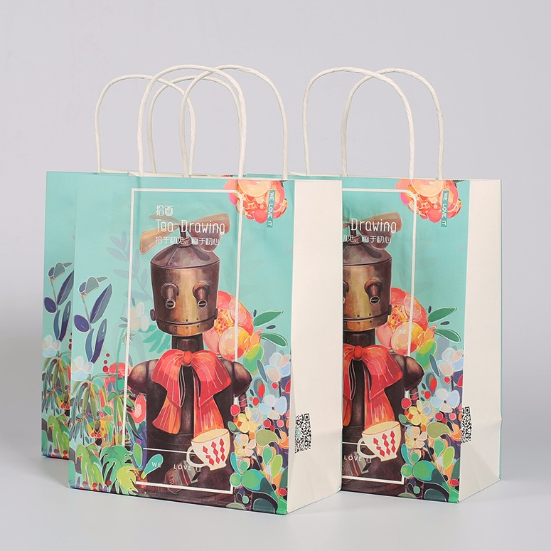 訂制奶荼打包紙袋該如何讓選擇印刷廠(chǎng)家呢？